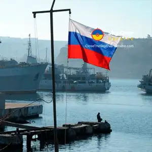 Occupants are flooding barges to protect the remains of ships in Sevastopol Bay