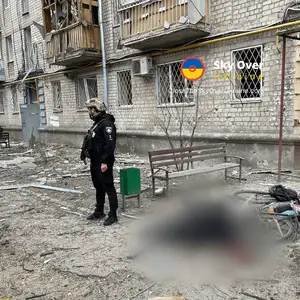 The enemy struck a residential area in Kharkiv