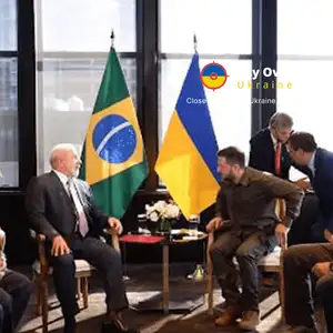 Brazilian President meets with Zelenskyy in New York