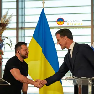 Ukraine and the Netherlands sign a security agreement