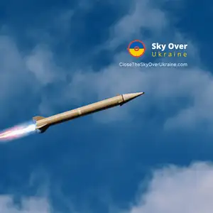Enemy missile shot down in Dnipropetrovs'k region