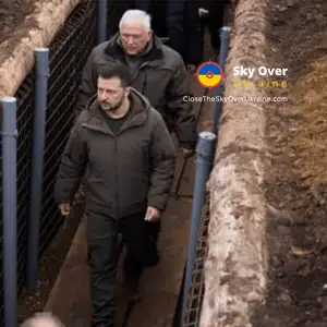 Zelenskyy inspects trenches, dugouts and firing points in Sumy region