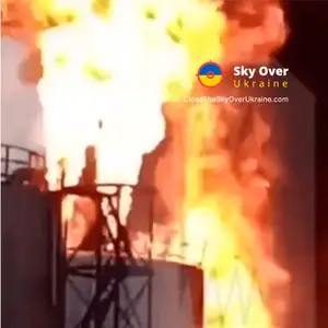 Drones attacked Lukoil's oil depot and the Afip refinery in Russia