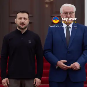 Zelenskyy meets with German President Steinmeier