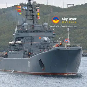 Two Russian assault ships and a tanker spotted off the coast of Spain