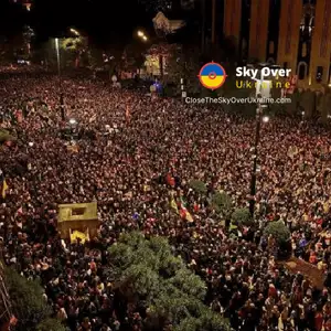 Blocked the center and booed Orban: people protested in Tbilisi