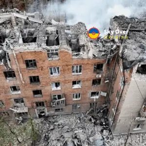 Russians attacked a high-rise building in Kryvyi Rih