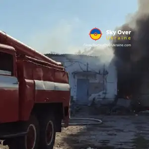 Russians attack farm near Chuhuiv: workers wounded