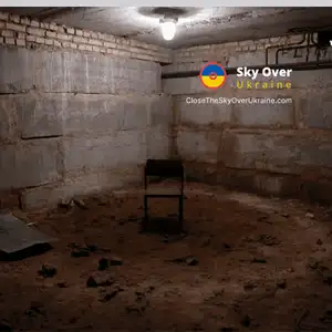 Russians keep civilians in basement near Vovchansk