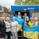 Ukraine receives a hospital bus for the military from the British