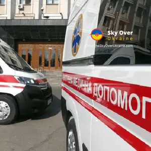 Wreckage of Russian drone crashes on a house in Zhytomyr region