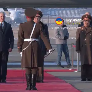 Russian Defense Minister arrives in the DPRK