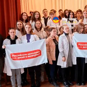Occupiers created a Russian movement for youth in Zaliznyi Port school