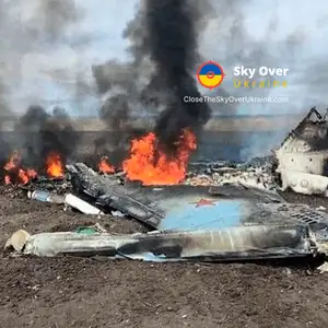 Another Russian SU-25 was shot down over the Donetsk region
