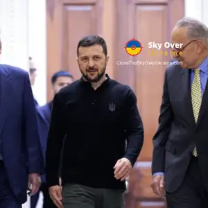 Zelenskyy arrives at the Capitol to meet with U.S. lawmakers