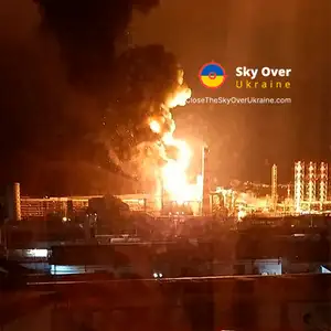 Tuapse refinery shut down after a Ukrainian drone attack