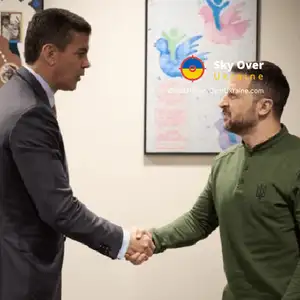 Zelenskyy meets with President Peña of Paraguay