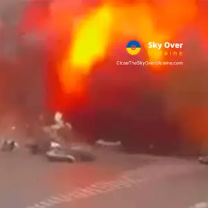 An explosion occurs in Kharkiv