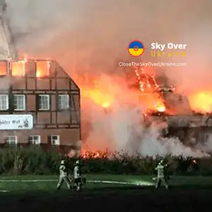 Fire in the house of Ukrainian refugees in Germany