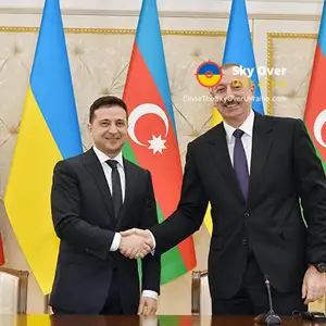 Zelenskyy discusses rebuilding Ukraine with Aliyev