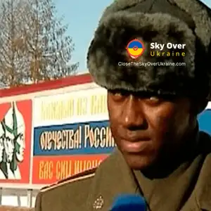 Black Russian mercenaries arrived at occupied Oleshki