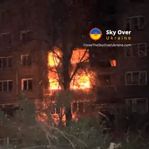 In the evening, the invaders launched an air strike on Avdiivka